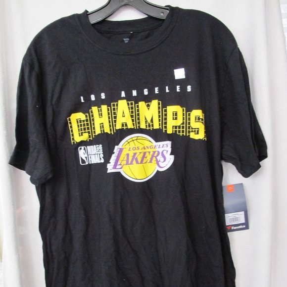 NWT - Los Angles Lakers NBA 2020 Finals Champs T-Shirt - Large - Picture 1 of 9